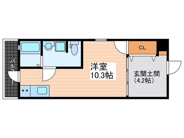 Riche廿日市の物件間取画像